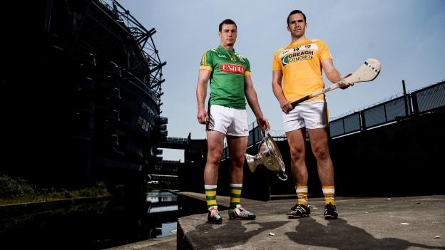 James Toher and Conor Carson pictured outside Croke Park.
