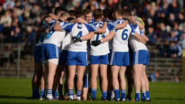 The Monaghan team before the game in Clones.