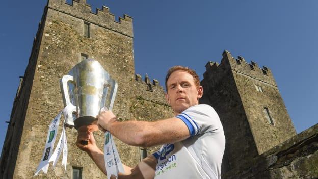 Waterford star Kevin Moran pictured at the launch of the Munster Senior Hurling Championship.