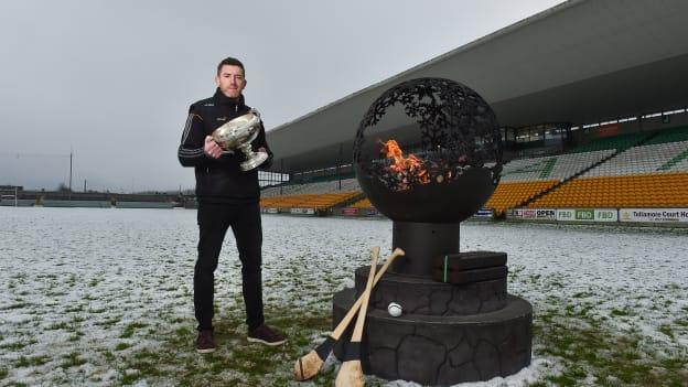 Kilkenny selector Derek Lyng pictured at the launch of the Bord Na Mona Leinster GAA series.