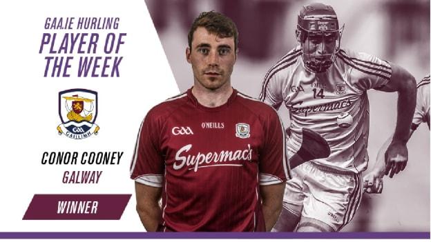 GAA.ie Hurler of the Week Conor Cooney.