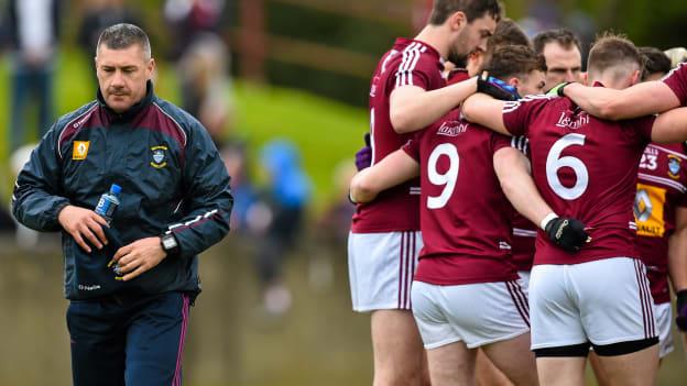 Tom Cribbin has guided Westmeath to two Lenister SFC Final appearances in 2015 and 2016.