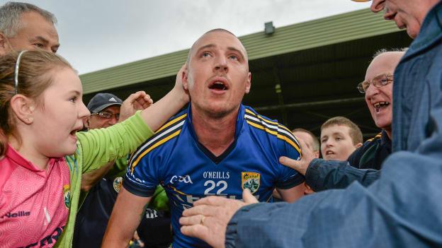 Kieran Donaghy following the epic 2014 All Ireland SFC Semi-Final win over Mayo at the Gaelic Grounds, Limerick.