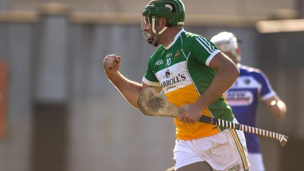 Joe Bergin was influential as Offaly defeated Laois in Division 1B of the Allianz Hurling League.