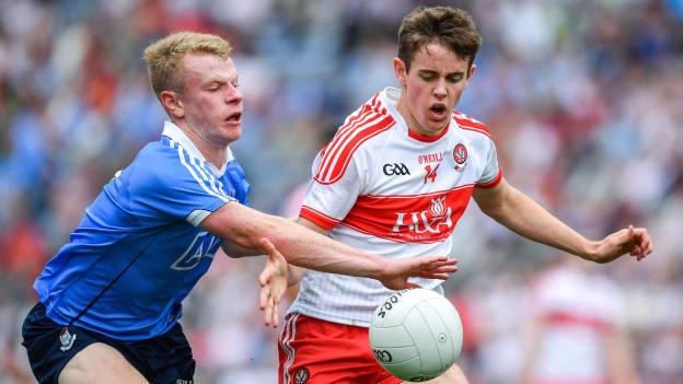 Lorcan McWilliams scored six points for Derry at Croke Park.