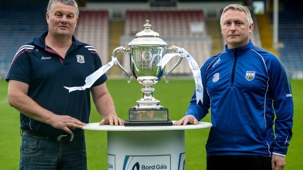 Tony Ward and Sean Power pictured at Semple Stadium on Wednesday.