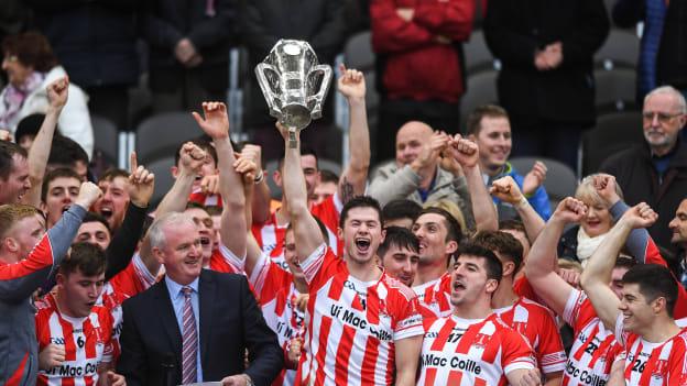 Seamus Harnedy captained Imokilly to Cork SHC glory in 2017.