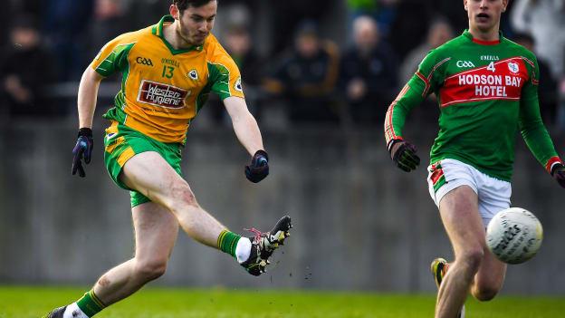Ian Burke netted a first half goal for Corofin.