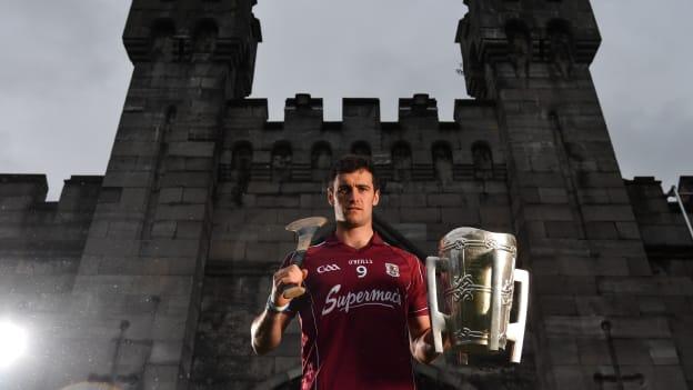 David Burke at the launch of the All-Ireland Hurling Series at Dublin Castle.