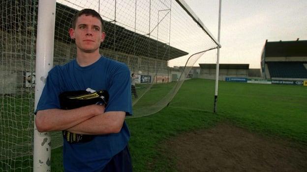 Dublin goalkeeper Stephen Cluxton pictured at Parnell Park in his debut senior season of 2001. 