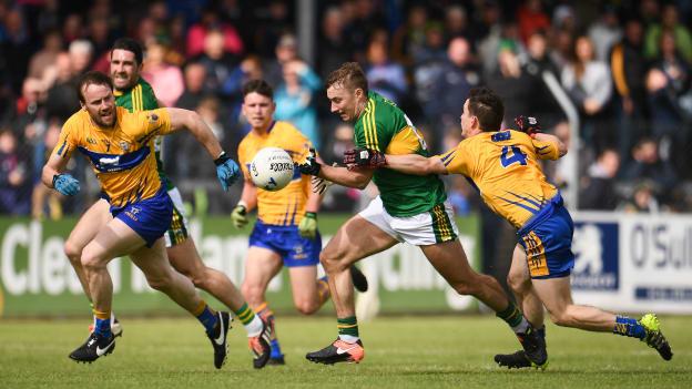 James O Donoghue scored nine points for Kerry against Clare.