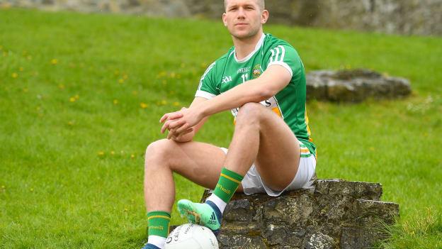 Offaly footballer Anton Sullivan pictured at the launch of the Leinster Senior Football Championship.