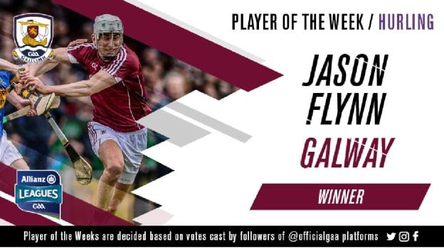 GAA.ie Hurler of the Week Jason Flynn.