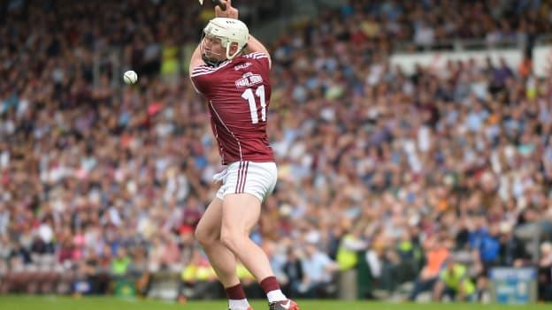 Joe Canning was influential for Galway against Kilkenny at Pearse Stadium.