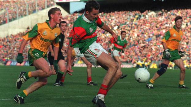 Maurice Sheridan during the 1996 All Ireland Football Final replay.