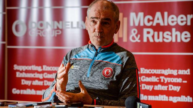 Tyrone manager Mickey Harte.