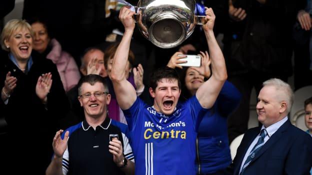 Darren Hughes captained Scotstown to Monaghan SFC glory.