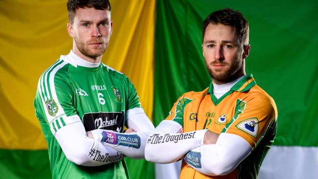 James Murray, Moorefield, and Micheal Lundy, pictured ahead of the AIB All Ireland Club SFC Semi-Final on Saturday.