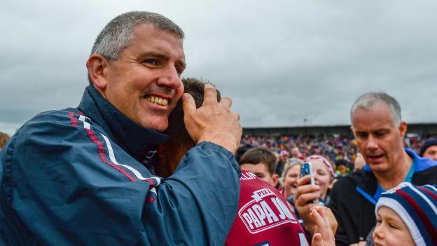 Galway manager Kevin Walsh after the Connacht Senior Football Final.