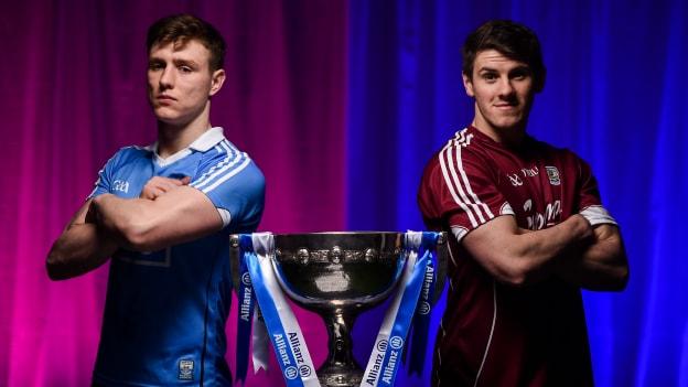 John Small and Shane Walsh pictured ahead of the Allianz Football League Final.