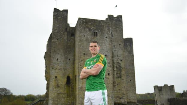 Meath captain Bryan Menton pictured at the Leinster Senior Football Championship launch.