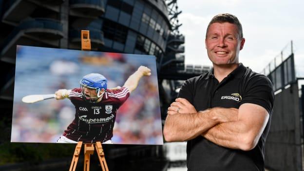 Former Galway hurler, Damien Hayes, pictured at the launch of the EirGrid 'Moments in Time' competition. 