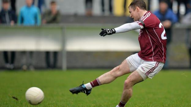 Danny Cummins netted a goal for Galway in Ballinamore.