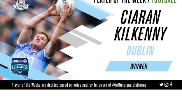 GAA.ie Footballer of the Week Ciaran Kilkenny.