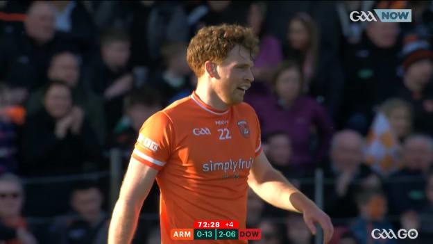 Jason Duffy point for Armagh (USFC)