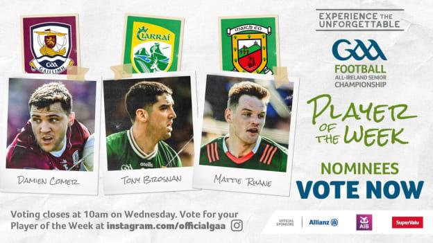GAA.ie Footballer of the Week nominees