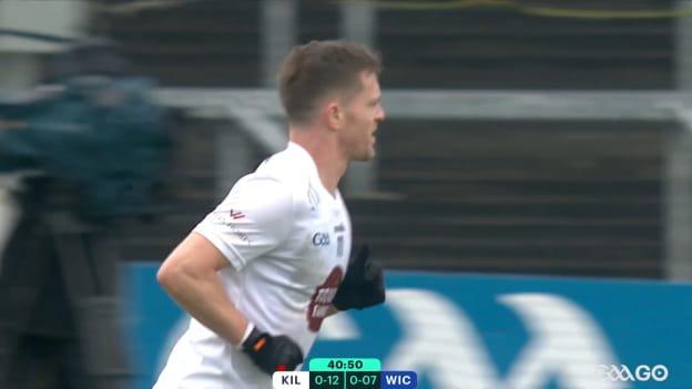 Niall Kelly point for Kildare (LSFC) 