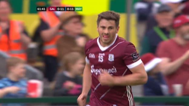 Shane Walsh point for Galway (CSFC)