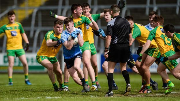 Cillian O Shea during the EirGrid All Ireland Under 21 Semi-Final win over Donegal.