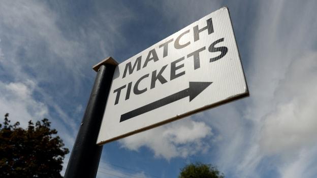 Official Championship ticket sale details realeased by GAA