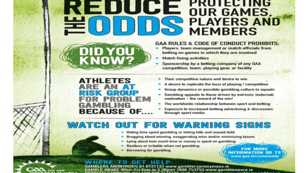 GAA Gambling Awareness Campaign