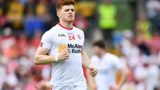 Cathal McShane scored 1-1 for Tyrone against Dublin last Saturday evening.