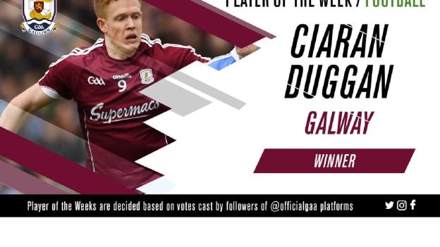 GAA.ie Footballer of the Week Ciaran Duggan.