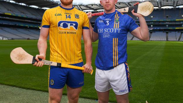 Naos Connaughton, Roscommon, and Warren Kavanagh, Wicklow, pictured at the Christy Ring Cup launch recently.