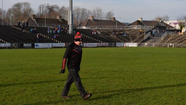 Mayo manager Stephen Rochford pictured at Elverys MacHale Park on Sunday.