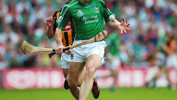 Limerick's Ollie Moran in action against Kilkenny's JJ Delaney in the 2007 All-Ireland SHC Final. 