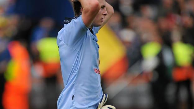 A dejected Jack McCaffrey pictured after losing the 2011 All-Ireland Minor Football Final. 