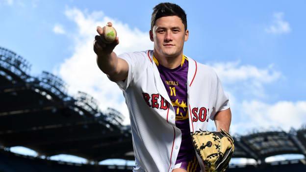 Wexford hurler Lee Chin pictured at the launch of the 2018 Fenway Classic.
