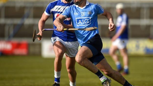 Danny Sutcliffe in action during the Allianz Hurling League Division 1B encounter at Portlaoise.