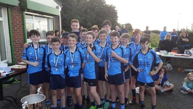 The Westport U-12 footballers that reached the final of the Comortas Peadar MacCanna tournament on Sunday.  