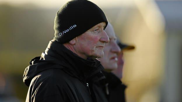 Kilkenny manager Brian Cody watching the game in Freshford.