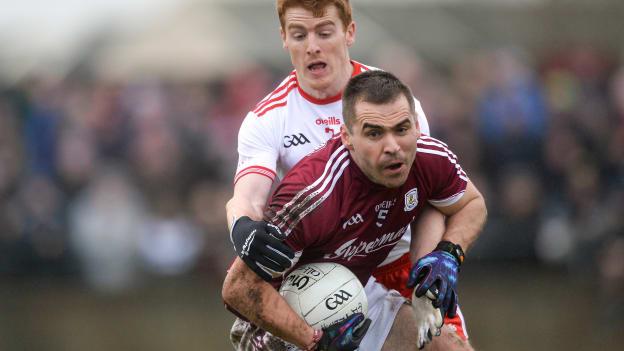 Cathal Sweeney was an important figure as Galway defeated Tyrone at Tuam Stadium on Sunday.