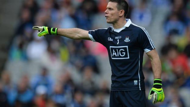 Stephen Cluxton continues to impress for Dublin.