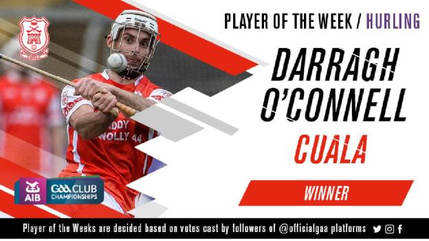 GAA.ie Hurler of the Week Darragh O Connell.