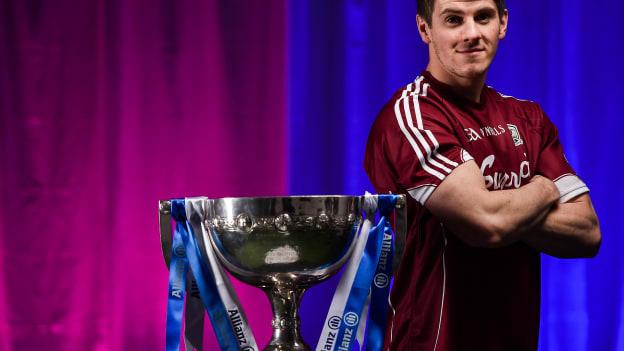 Galway footballer Shane Walsh pictured in Croke Park before the Allianz Football League Division 1 Final against Dublin.