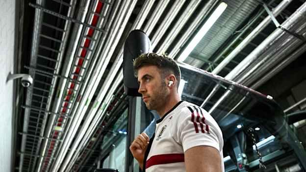 Galway's Paul Conroy pictured before the 2024 All-Ireland SFC Final at Croke Park.